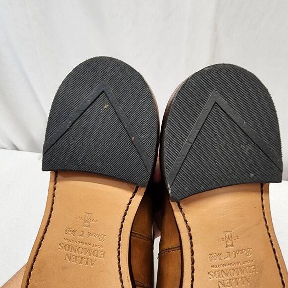 Allen Edmonds Randolph Penny Loafers Men’s Size 11.5 A Walnut Leather Dress Shoe